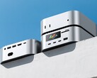 Questa ultima docking station per il Mac Mini è dotata di uno schermo integrato (Fonte: RayCue)