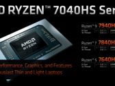 La serie di processori Ryzen 7040HS di AMD è ora ufficiale (immagine via AMD)