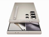 Il Samsung Galaxy S24 Ultra è già visibile in un'immagine promozionale trapelata. (Immagine: @sondesix, modificata)
