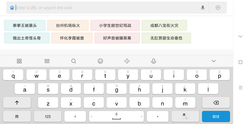 Xiaomi Mi Max 3 - Dispositivi di input