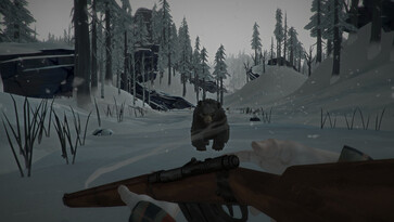Un'immagine che mostra un orso in The Long Dark.