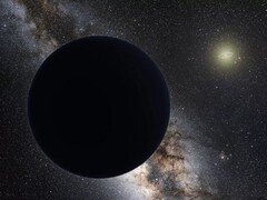 I ricercatori scoprono una nuova stella oltre l&#039;orbita di Nettuno. (Fonte: ESO/Tom Ruen/nagualdesign)