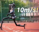 L'umanoide H1 di Unitree ha raggiunto una velocità massima di 10,1 m/s in uno sprint, ma è rimasto chiaramente dietro a Usain Bolt nel tempo complessivo dei 100 metri.