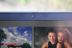 Uno sguardo più da vicino alla webcam e al ThinkShutter integrato