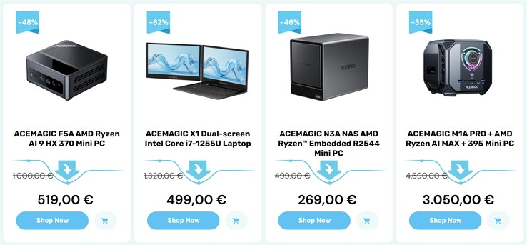 Campagna sconti Acemagic