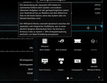 L'uscita dell'immagine può essere commutata sulla GPU GeForce con un clic del mouse