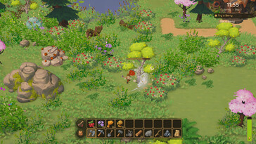 Nella foto: uno screenshot di gioco tratto da Dragon Shelter.