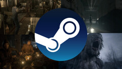 Un collage di screenshot modificati di Resident Evil 0, Resident Evil HD Remaster, Resident Evil 7 e Resident Evil Village. (Fonte immagine: Steam - Modifica)