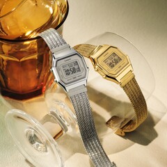 Il Casio LA680WEMG-7A e il LA680WEMG-9A (da sinistra a destra)