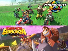 I personaggi di Donkey Kong Bananza e Mario Kart World (Fonte: modifiche di Nintendo of America)
