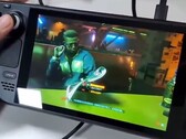 La console Steam Deck affronta Cyberpunk 2077 senza problemi. (Fonte immagine: via RepsUp100)