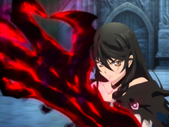 Nella foto, una schermata di gioco di Tales of Berseria.