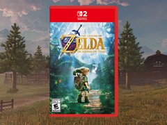 Banner per il lancio a mezzanotte del remake di Ocarina of Time da Best Buy