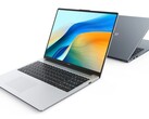 Il MateBook D 16 2024 dovrebbe offrire prestazioni impressionanti della CPU all'interno del suo involucro di 1,68 kg. (Fonte: Huawei)