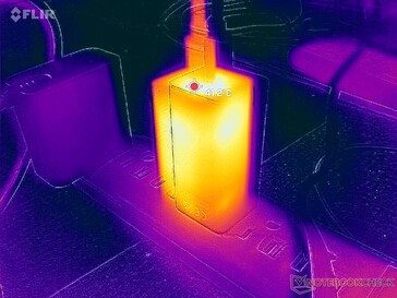 L'alimentatore raggiunge una temperatura superiore ai 41 °C durante l'esecuzione di operazioni che richiedono un carico elevato