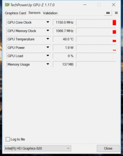 Core clock massimo da 1150 MHz.