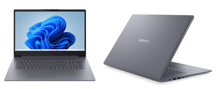 IdeaPad Slim 3i 17IWC11 nella finitura Luna Grey.