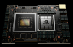 La CPU Nvidia &#039;Grace&#039; basata su Arm sfrutta la sua tecnologia GPU basata su Ampere per l&#039;elaborazione AI avanzata. (Immagine: Nvidia)