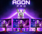 I nuovi monitor Agon Pro di AOC hanno tutti pannelli da 27 pollici e sono progettati per i giocatori competitivi. (Fonte immagine: AOC)