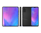 An unofficial render of the Galaxy Fold 2 (Image source: WindowsUnited.de)