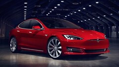 Una Tesla Model S (Fonte: EV Database)