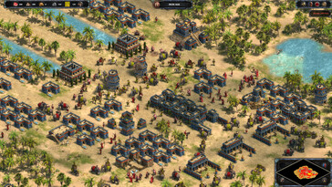 Nella foto: Una schermata di gioco di Age of Empires: Definitive Edition.