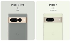 La serie Pixel 7 verrà lanciata in quattro varianti di colore, con esclusive per il Pixel 7 e il Pixel 7 Pro. (Fonte: Google)