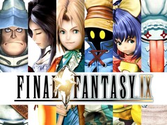 Striscione di Final Fantasy 9 che mostra l&#039;artwork originale (Fonte: Nintendo of America)