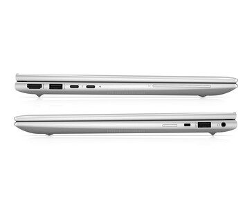 Porte dell'HP Elitebook 835 G9. (Fonte immagine: HP)