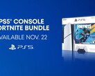 Il bundle Fortnite Flowering Chaos per console PS5 contiene cosmetici che saranno esclusivi per PlayStation per un anno. (Fonte immagine: PlayStation)