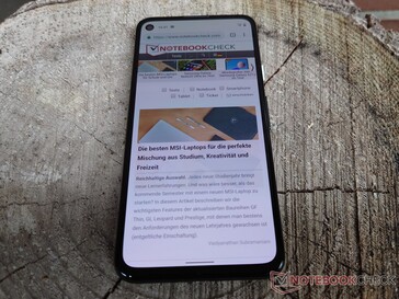 Google Pixel 4a - Utilizzo all'aperto