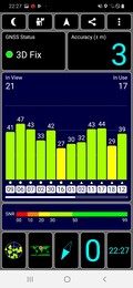 Ricezione GPS all'aperto