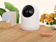 La SwitchBot Pan/Tilt Cam ha una funzione di mascheramento della privacy, che assicura che la telecamera registri solo quando vuoi tu. (Fonte: SwitchBot)