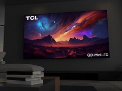 Il televisore QM8 da 115 pollici di TCL ha una luminosità fino a 5.000 nit. (Fonte: TCL)