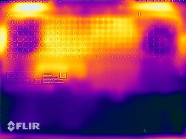 Stress Test delle temperature di superficie (lato inferiore)