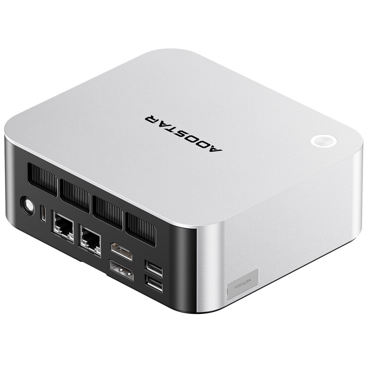 Sono presenti due porte Ethernet. (Fonte immagine: Aoostar)