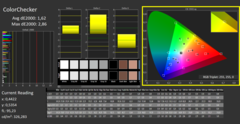 Calman ColorChecker calibrato