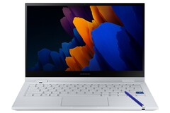 Il Samsung Galaxy Book Flex2 è dotato di S Pen. (Fonte dell&#039;immagine: Samsung)