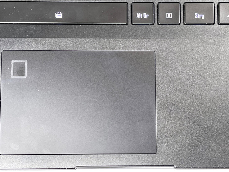 Aero 15 OLED XC - Touchpad con scanner di impronte digitali integrato
