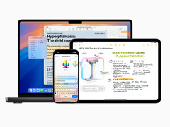 Applei nuovi aggiornamenti incentrati sull'AI dovrebbero essere distribuiti a breve su iPhone, iPad e Mac. (Fonte immagine: Apple)