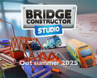 Schermata del titolo di Bridge Constructor Studio