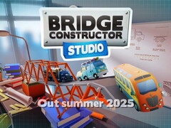 Schermata del titolo di Bridge Constructor Studio