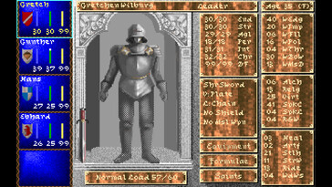Nella foto: uno screenshot di gioco tratto da Darklands.