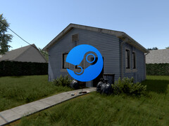 Il gioco gratuito ha attualmente una valutazione positiva del 94%. Nella foto: uno screenshot modificato con il logo di Steam in alto.