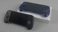 L'Anbernic RG556 in due dei suoi colori di lancio. (Fonte: Anbernic)