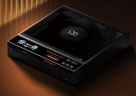 Il design a blocchi di EC Zero T trasmette un'atmosfera simile a quella di Winamp (Fonte: Shanling)