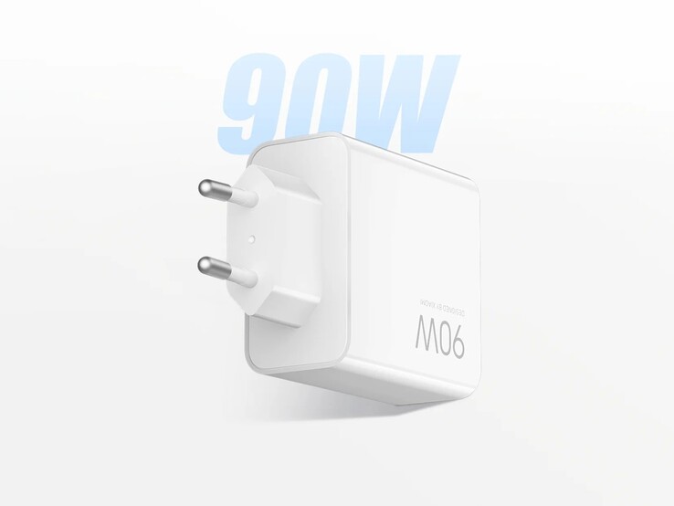 L'adattatore di alimentazione HyperCharge 90W di Xiaomi (3 porte). (Fonte immagine: Xiaomi)