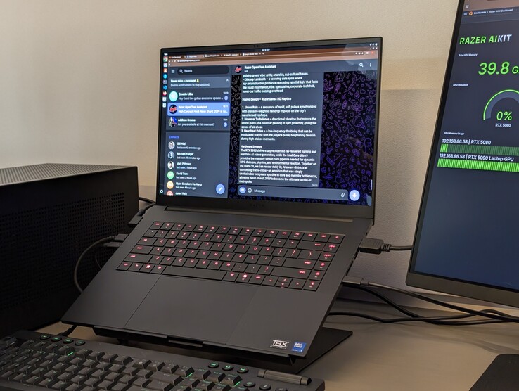 L'Intel Blade 16 ha lo stesso design esterno dell'attuale AMD Blade 16