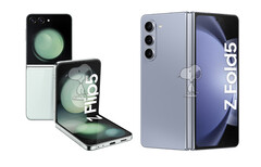 Galaxy Z Flip5 e Galaxy Z Fold5 saranno disponibili in diverse opzioni di colore. (Fonte: @_snoopytech_)