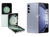 Galaxy Z Flip5 e Galaxy Z Fold5 saranno disponibili in diverse opzioni di colore. (Fonte: @_snoopytech_)